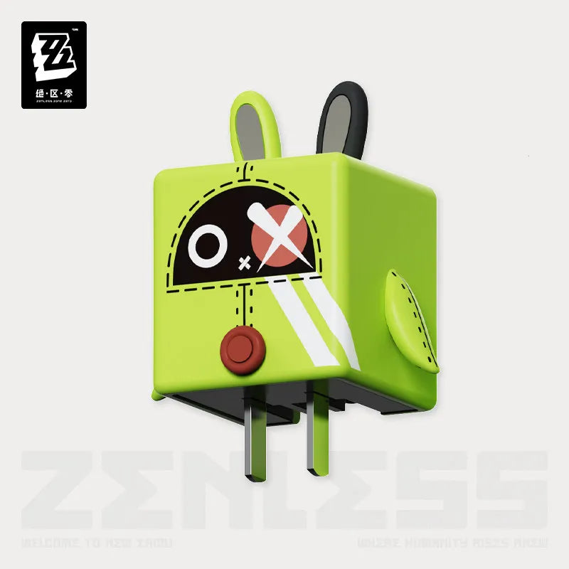 Genuine Zenless Zone Zero Official 35W Typec Interface Fast Charging Head & Bangboo Silicone Protective Case Zzz Peripheral Gift