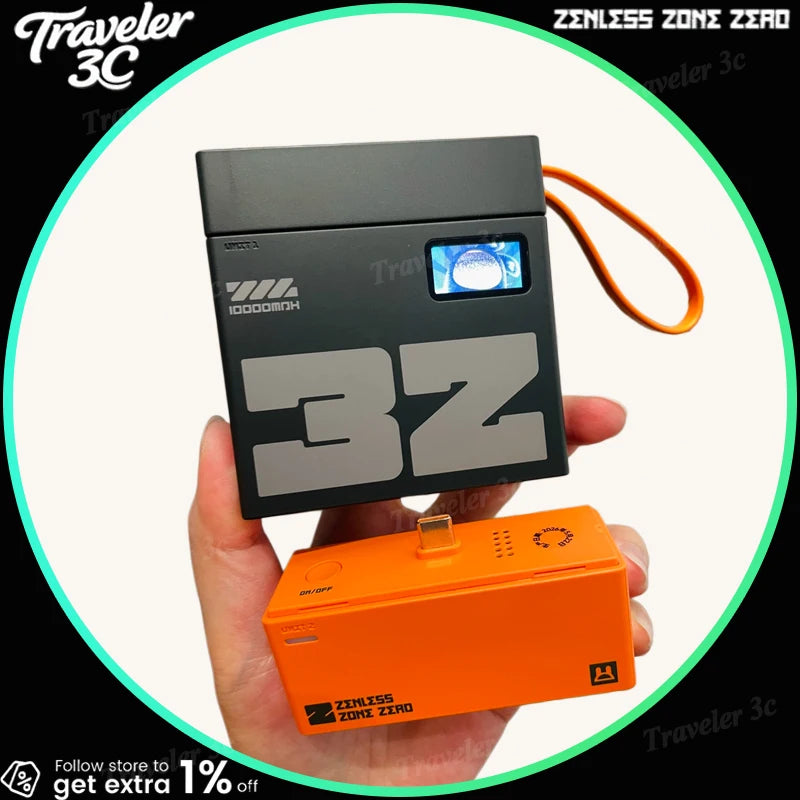 Zenless Zone Zero Bateria portatil edicion limitada