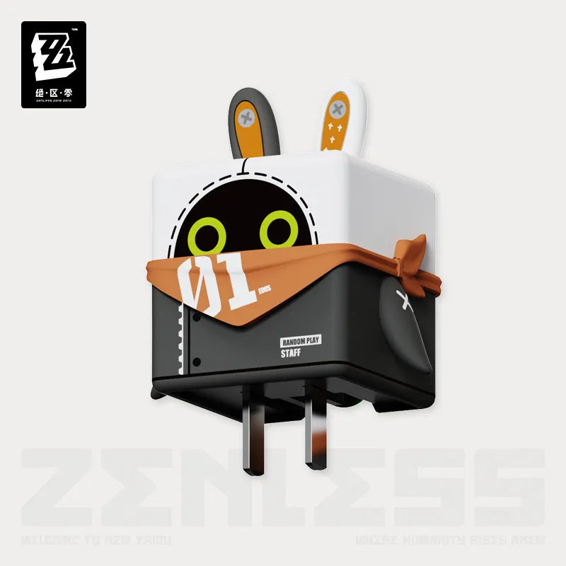 Genuine Zenless Zone Zero Official 35W Typec Interface Fast Charging Head & Bangboo Silicone Protective Case Zzz Peripheral Gift