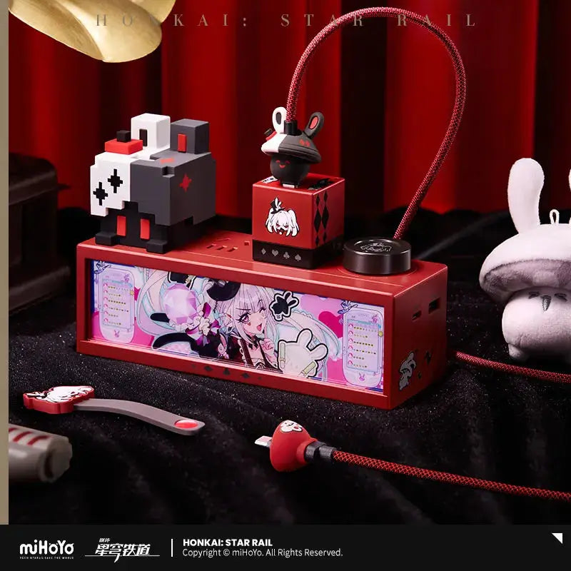 [Genuine] Mihoyo Game Honkai Star Rail Sparkle Sparxie Series 100W Braided Data Cable Type-C Interface Anime Prop Cosplay Gifts