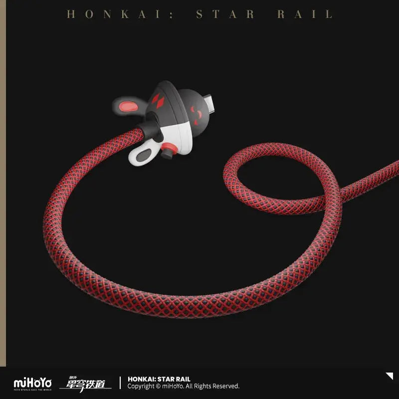 [Genuine] Mihoyo Game Honkai Star Rail Sparkle Sparxie Series 100W Braided Data Cable Type-C Interface Anime Prop Cosplay Gifts