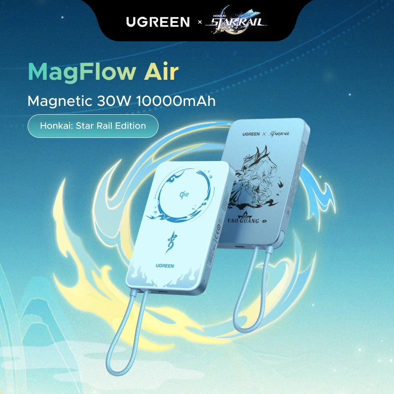 Magflow Air 30W 10000Mah Magnetic Power Bank Honkai: Star Rail Edition