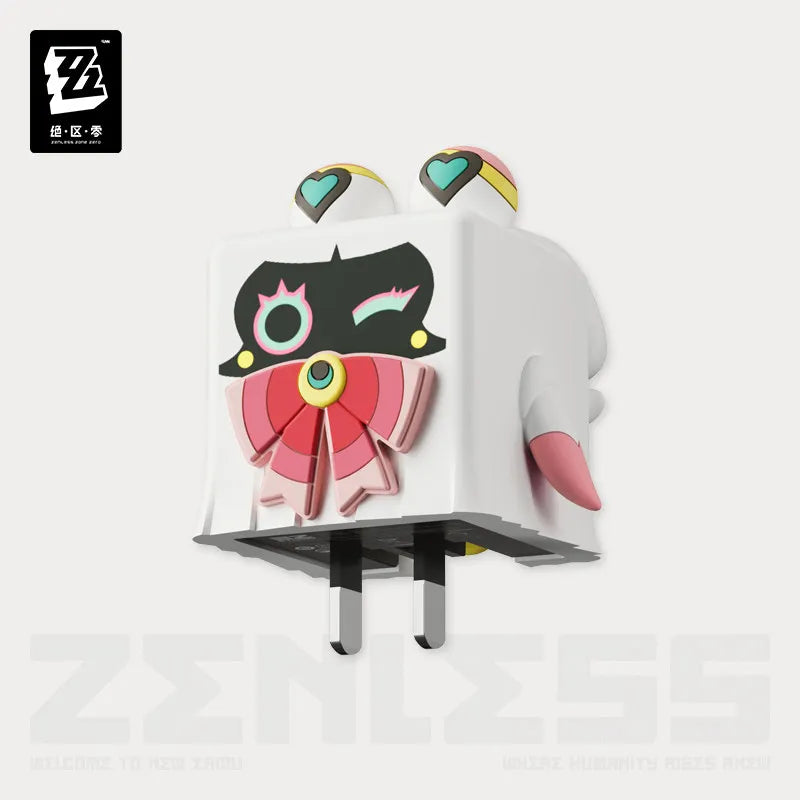 Genuine Zenless Zone Zero Official 35W Typec Interface Fast Charging Head & Bangboo Silicone Protective Case Zzz Peripheral Gift