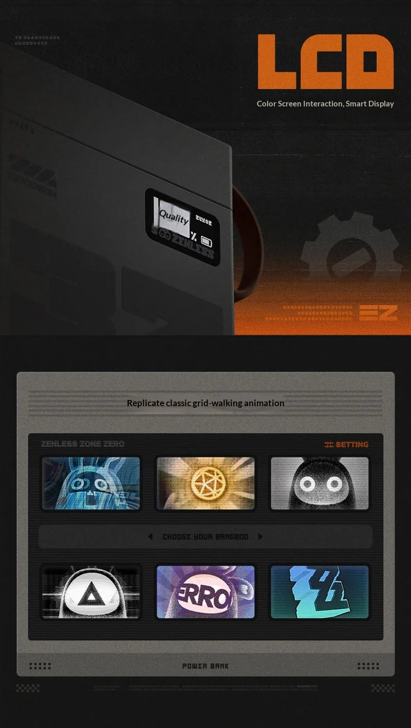 Zenless Zone Zero Bateria portatil edicion limitada