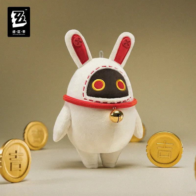 [Genuine] Zenless Zone Zero Official Merch Mihoyo Original Series the Bangboo Plush Pendant Keychain Cosplay Decoration DIY Gift