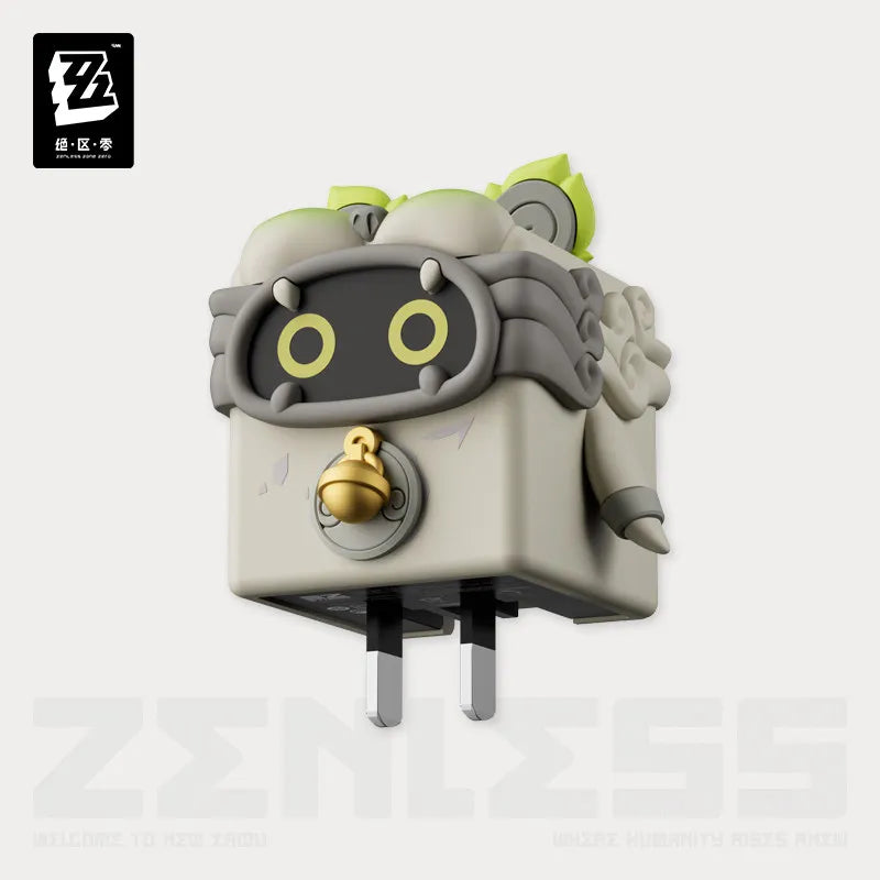 Genuine Zenless Zone Zero Official 35W Typec Interface Fast Charging Head & Bangboo Silicone Protective Case Zzz Peripheral Gift