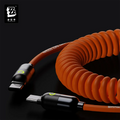 Cable USB-C a USB-C en espiral | Zenless Zone Zero