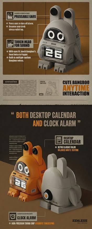 Reloj digital Bangboo de Zenless Zone Zero